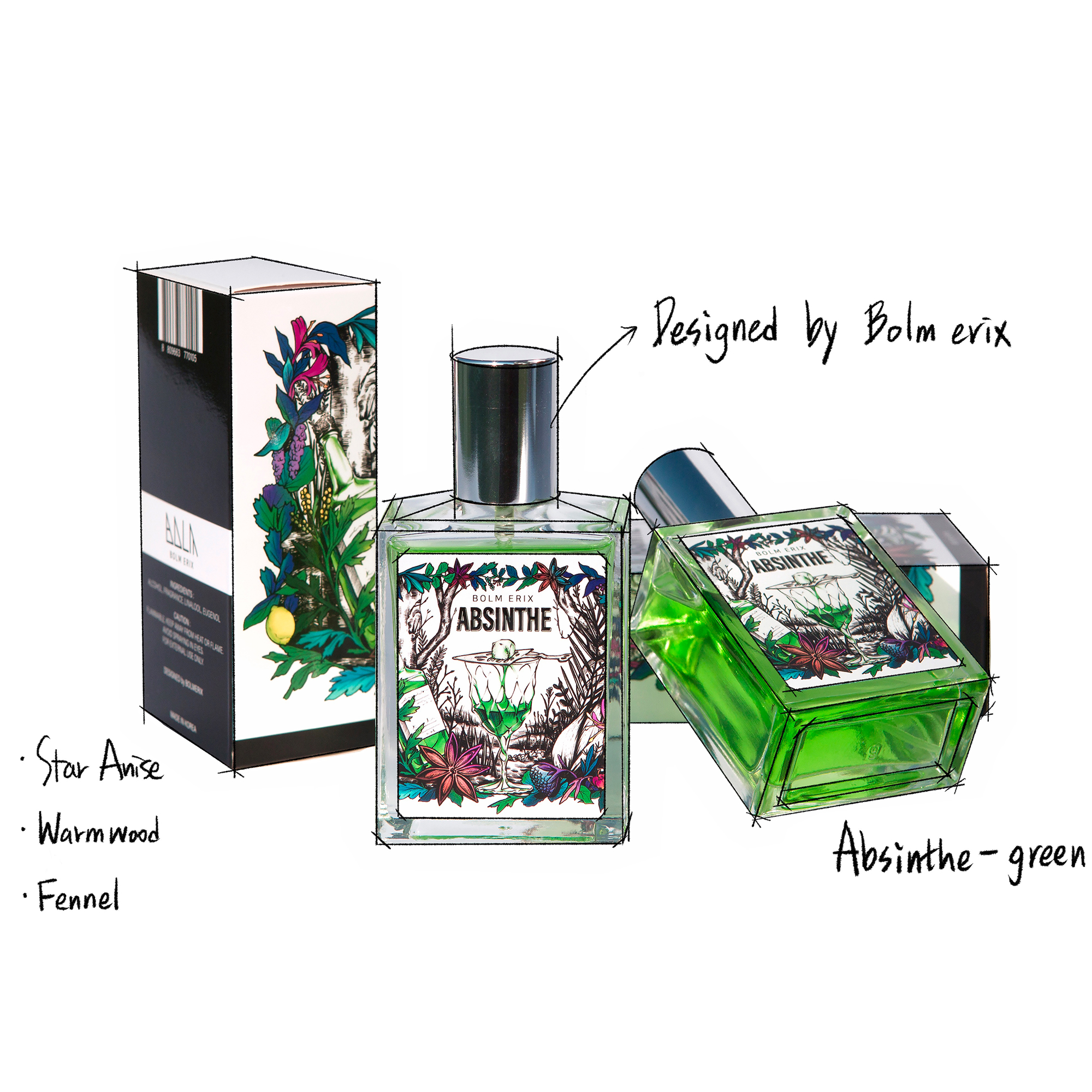 압생트 오드뚜왈렛 향수 이미지